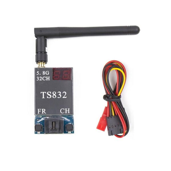 5.8GHz 32CH A/V 600mW Transmitter (TS832) - Image 2