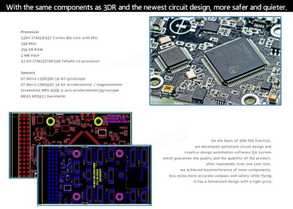 Radiolink Pixhawk Flight Controller / Buzzer Power Module / Safety Swithch - Image 2