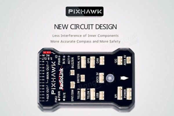 Radiolink Pixhawk Flight Controller / Buzzer Power Module / Safety Swithch - Image 3
