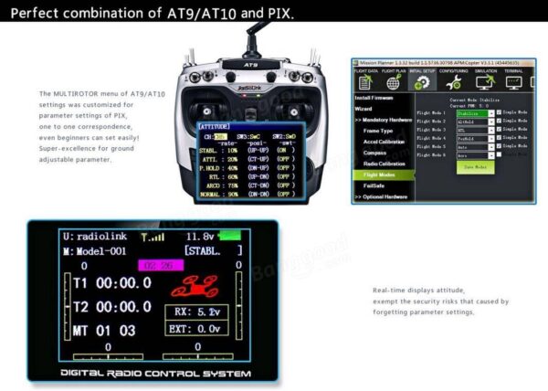 Radiolink Pixhawk Flight Controller / Buzzer Power Module / Safety Swithch - Image 10