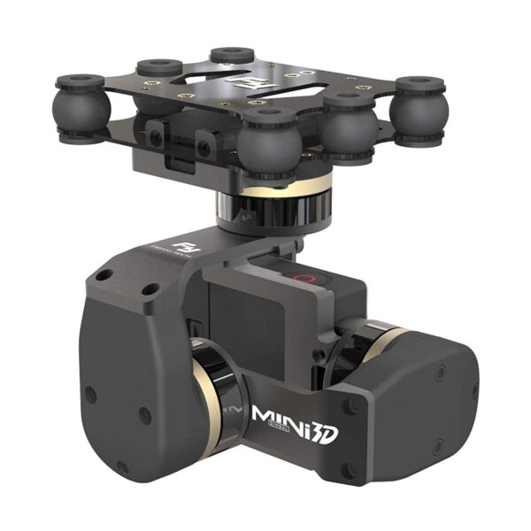 FeiyuTech Mini 3D Full Metal 3-Axis Gimbal for GoPro (Black) - Image 2