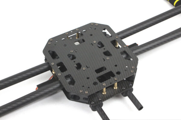 FN650 Carbon Fiber Folding Quad Frame With Electric Landing Gear - Image 8