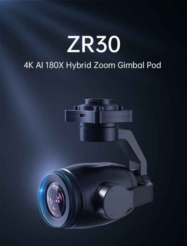 SIYI ZR30 4K Ultra HD 180X Hybrid 30X Optical Gimbal Camera for Drone Surveillance Inspection - Image 5