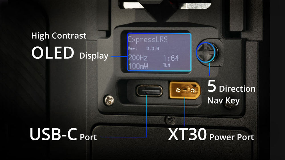 Bandit Micro ExpressLRS ELRS 915mHZ RF Module for FPV - JR Port ...