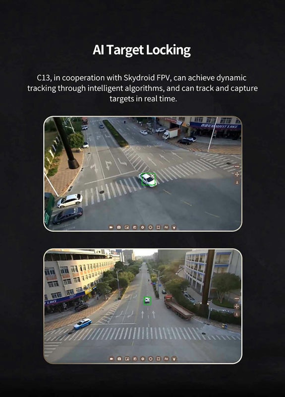 Skydroid C13 640px Thermal Camera | 30X Optical Zoom| Day Light | AI target locking with Gimbal RCProduct.in Skydroid C13 640px Thermal Camera | 30X Optical Zoom| Day Light | AI target locking with Gimbal