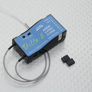 FrSky Delta 8 2.4Ghz 8CH Multi-Brand Receiver D8/V8 Futaba S-FHSS/FHSS Hitec AFHSS Compatible