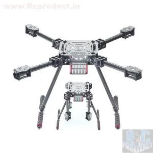 Carbon Fiber Folding FPV Quadcopter Frame Kit with Landing Gear - 550mm