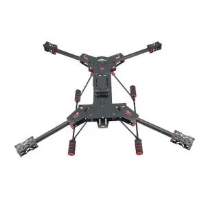 H4 680mm Raptor Carbon Fiber Folding Quadcopter Frame Kit