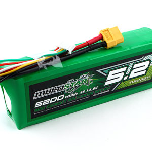 Multistar LiHV High Capacity 5200Mah 4S Multi-Rotor Lipo Pack