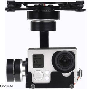 X-CAM A10-3H - 3 Axis 360Deg Rotation GoPro Gimbal With A/V Link