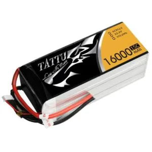 Tattu 6s 16000mah 25c | 22.2v | Lipo Battery With XT60 Connector