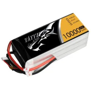 Tattu 6s 10000mah 25c | 22.2v | Lipo Battery With XT60 Connector