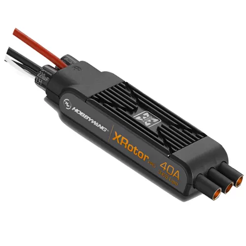 Hobbywing XRotor Pro 40A 3-6S Brushless ESC Speed Controller for RC Multirotor - Long Lead (2PCS)